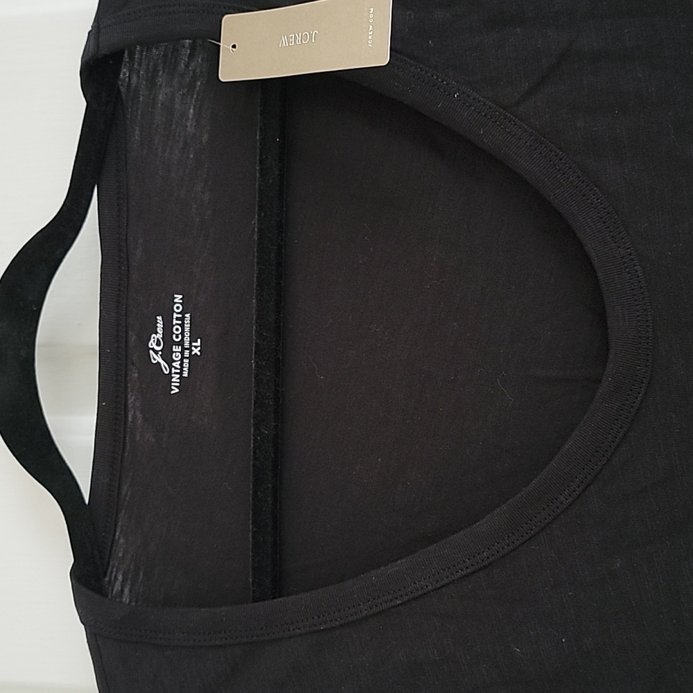 J. Crew Classic Black Long Sleeve Tee - Picture 2 of 4